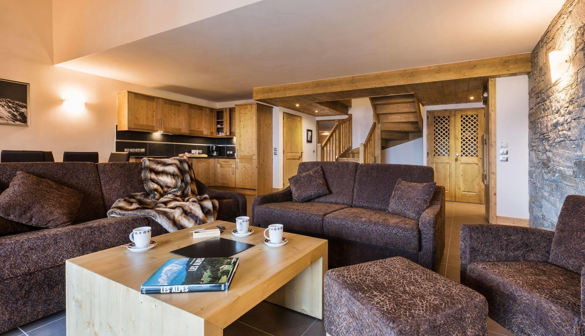 Cgh Residences & Spas Chalet Les Marmottons La Rosiere  Bagian luar foto